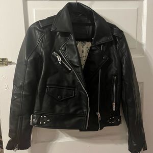 BLACKNYC Leather Jacket size XS